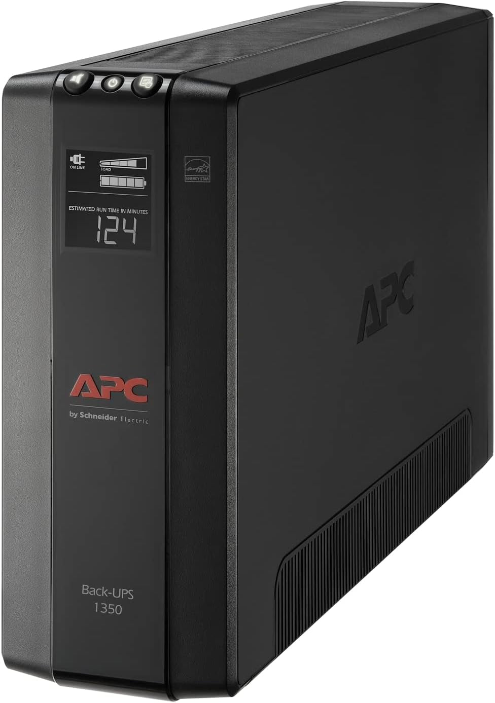Battery Backup Surge Protector, BX850M Backup Battery Power Supply, AVR, Dataline Protection,12.2 X 3.58 X 7.48 Inches (Black)