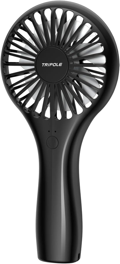 Mini Handheld Fan Battery Operated Small Personal Portable Fans Speed Adjustable USB Rechargeable Fans Cute Design Powerful Eyelash Fan for Stylish Kids Girls Women Men Indoor Outdoor Travel