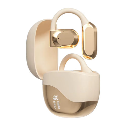 Real Time AI Translator Earbuds Bluetooth-Compatible 5.4 Translator Headset Noise Cancelling Translation Ear Hook for Business