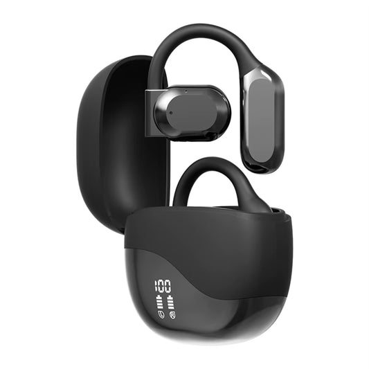 Real Time AI Translator Earbuds Bluetooth-Compatible 5.4 Translator Headset Noise Cancelling Translation Ear Hook for Business