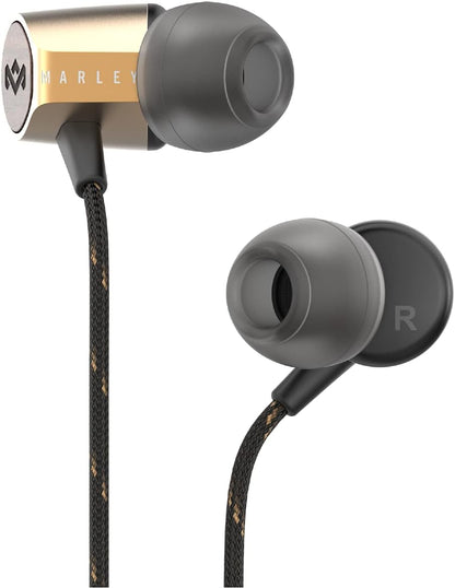 Uplift 2: Wired Earphones with Microphone and Sustainable Materials (Black)