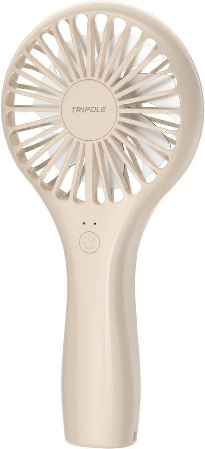 Mini Handheld Fan Battery Operated Small Personal Portable Fans Speed Adjustable USB Rechargeable Fans Cute Design Powerful Eyelash Fan for Stylish Kids Girls Women Men Indoor Outdoor Travel