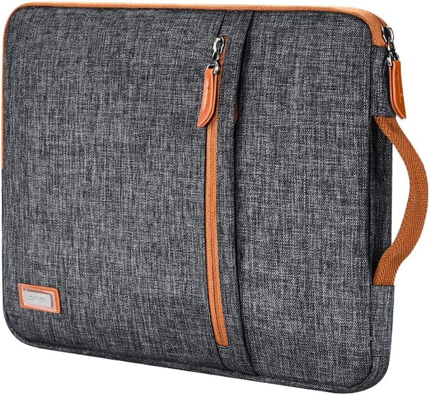 13-13.3 Inch Laptop Sleeve Case Water-Resistant Handle Bag for Macbook Air/Surface Book/Lenovo Flex 6/Thinkpad L380 X380 Yoga/X1 Carbon/Hp Elitebook 830 G5/Dell Inspiron 14/ASUS Zenbook UX330UA